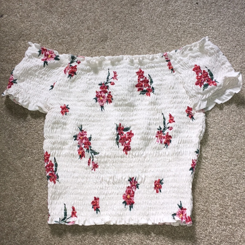 Off the shoulder crop top from Rue 21
